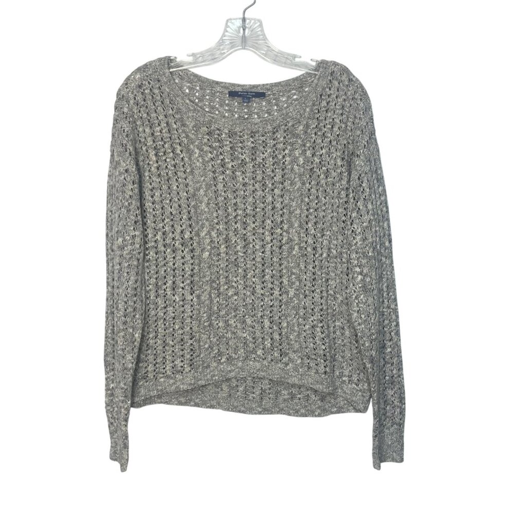 Peter Som For DesigNation‎ Knit Sweater Womens Large Tan Winter Warm
